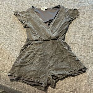 Grey romper